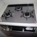 リンナイ ビルトインコンロ RS31W11G14R-SR への交換 　大阪府豊中市S様