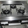 ハーマンビルトインコンロ　C3WK3RJTSKSGL 13A の交換　大阪市西淀川区K様